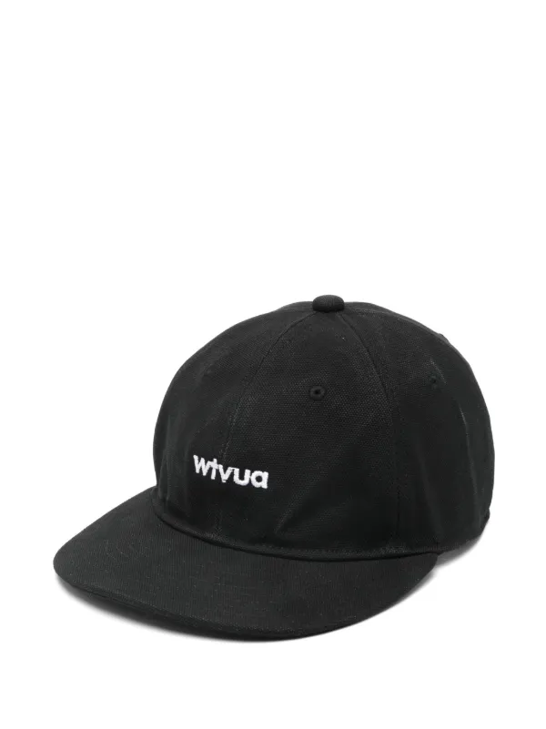 WTAPS ロゴ キャップ | ブラック | FARFETCH JP