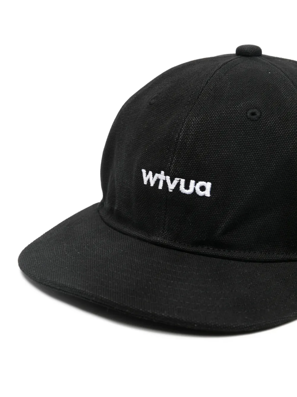 WTAPS ロゴ キャップ | ブラック | FARFETCH JP