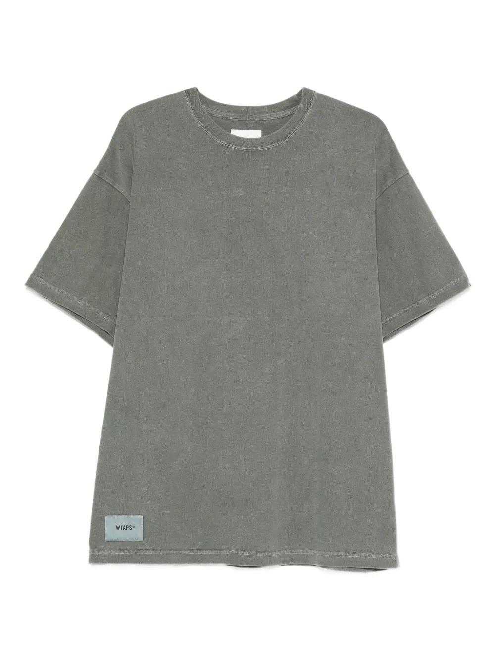WTAPS playera Sign-Od de algodón con manga corta | verde | Image 1