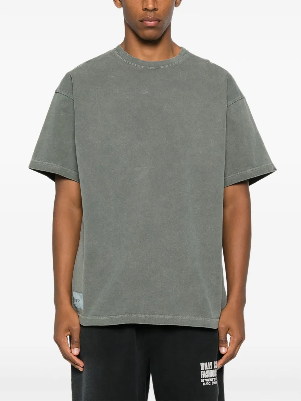  Wtaps Sign-od Short-sleeve Cotton T-shirt - Green 