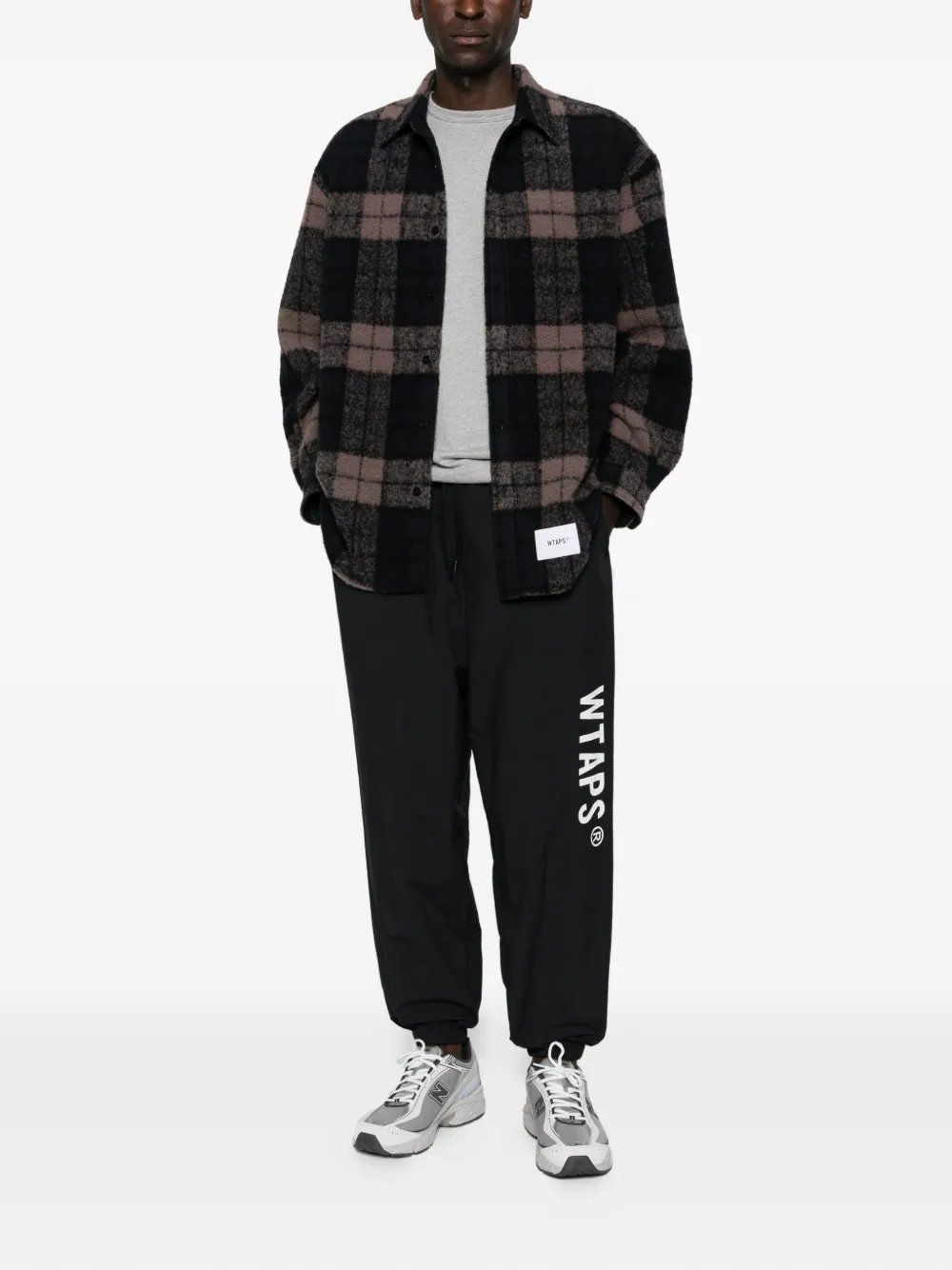 WTAPS logo-print track trousers | Sweatpants | Image 2