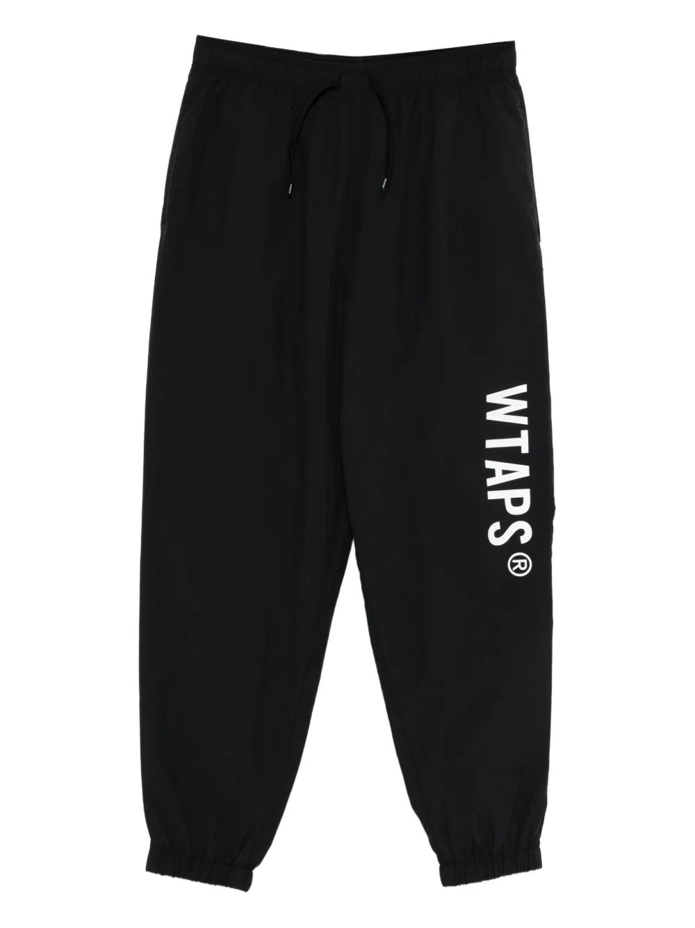 WTAPS logo-print track trousers | Black | Image 1