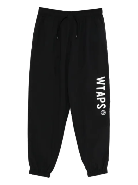 WTAPS logo-print track trousers