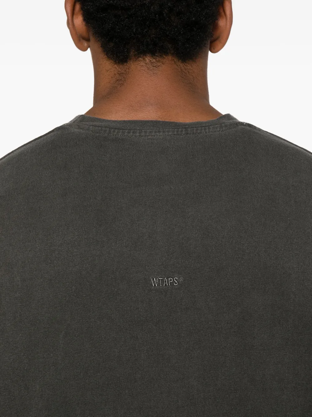 Wtaps Sign-od Cotton T-shirt In Gray