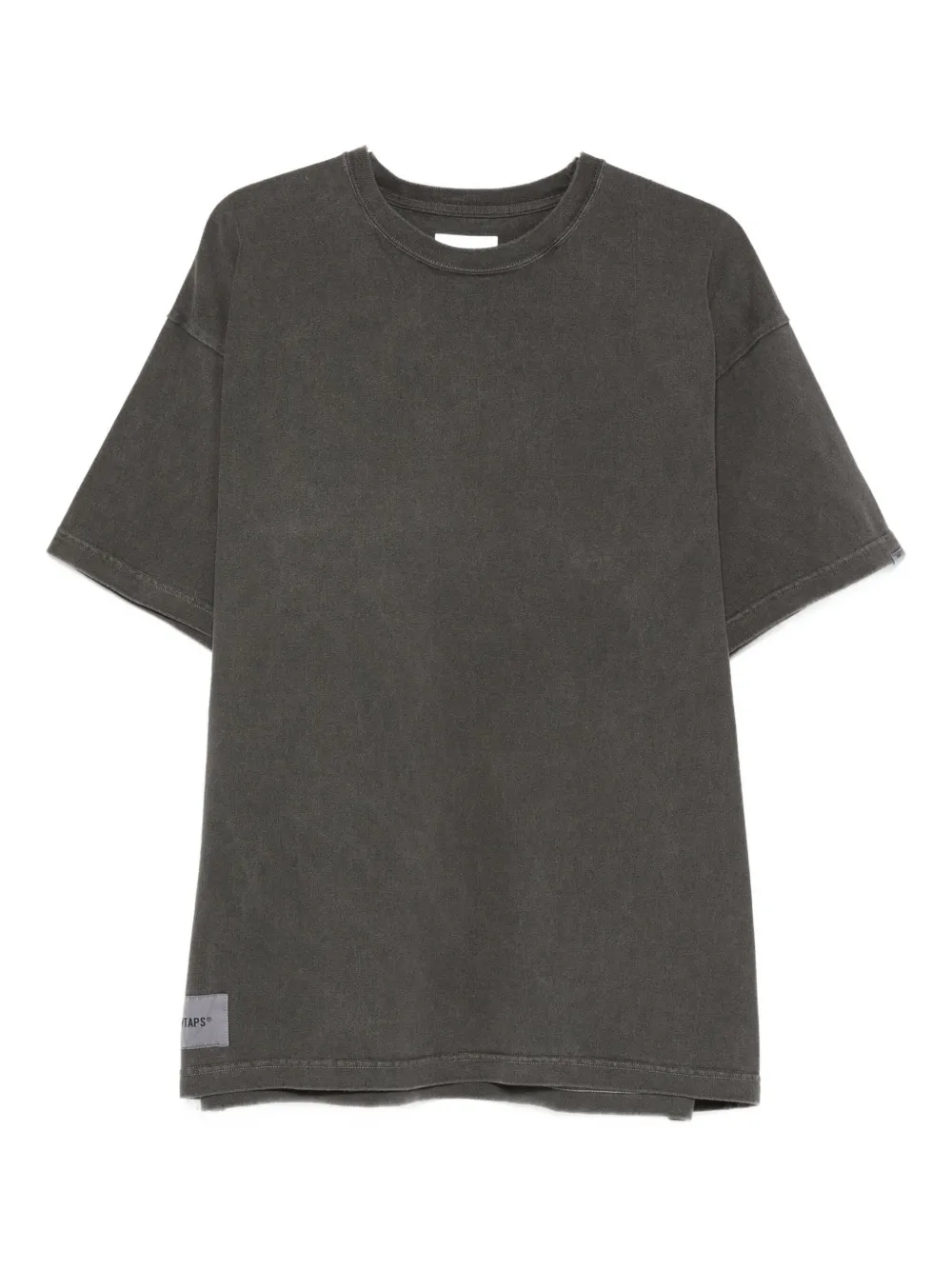 Wtaps Sign-od Cotton T-shirt In Gray
