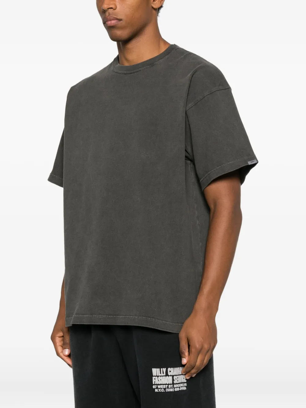 Wtaps Sign-od Cotton T-shirt In Gray