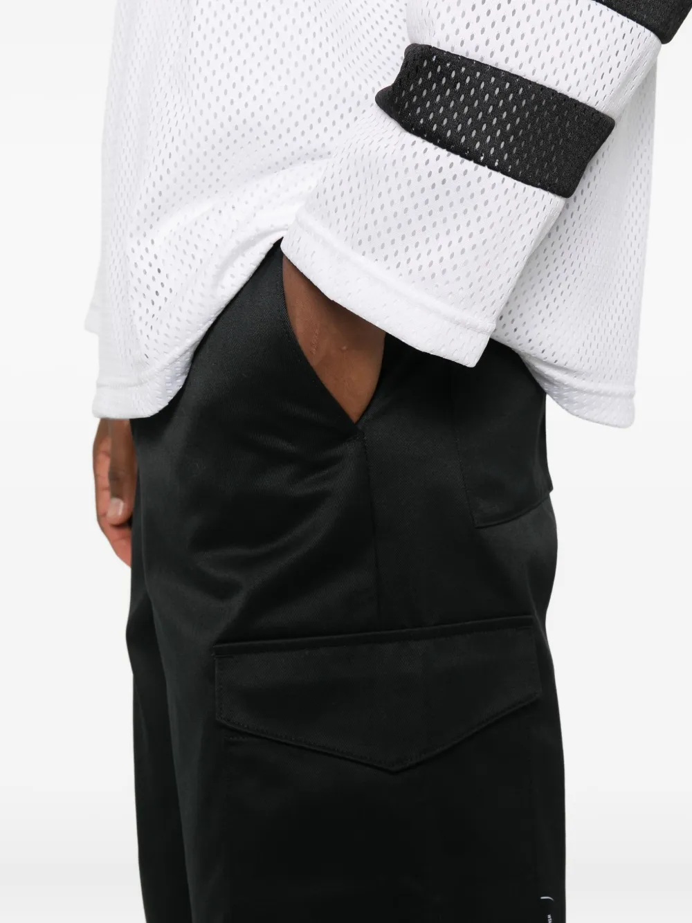 Wtaps Flap-pocket Trousers In Black