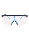 Alba Optics oversized-frame sunglasses - Blue