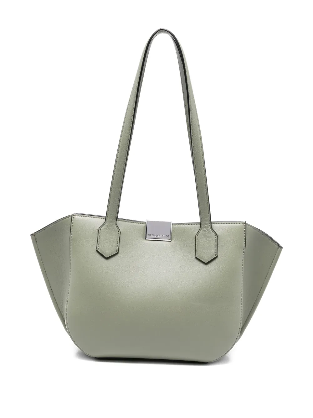 Karl Lagerfeld leather tote bag | Green | Image 1