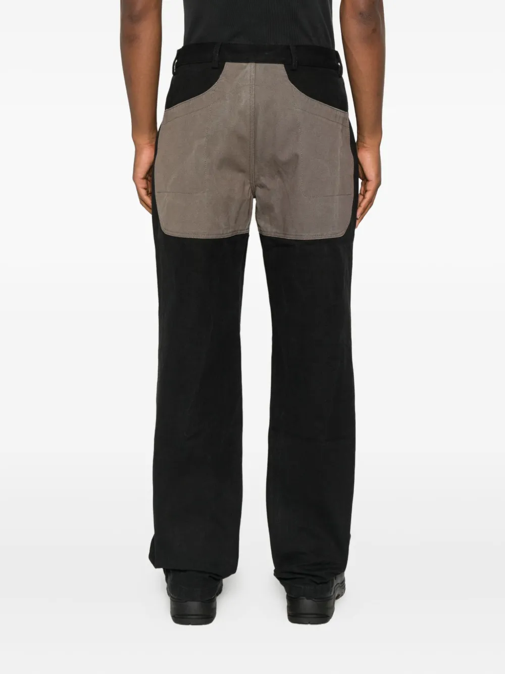 ROA Fomes broek met dubbele knie Zwart