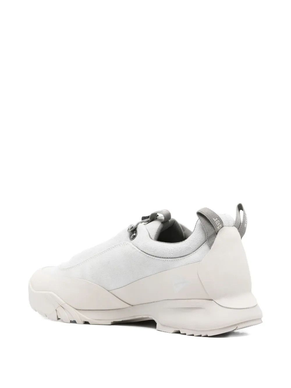 ROA x And Wander sneakers met logoprint Wit