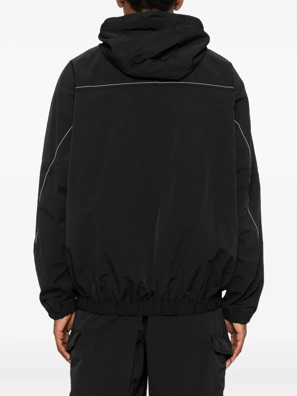 ROA x And Wander jack met capuchon Zwart