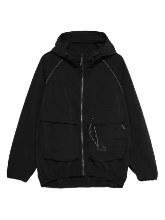 ROA x And Wander フーデッドジャケット | ブラック | FARFETCH JP
