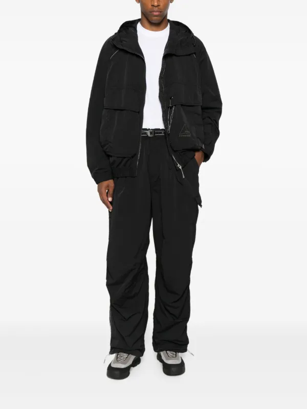 ROA x And Wander Hooded Jacket | Black | FARFETCH