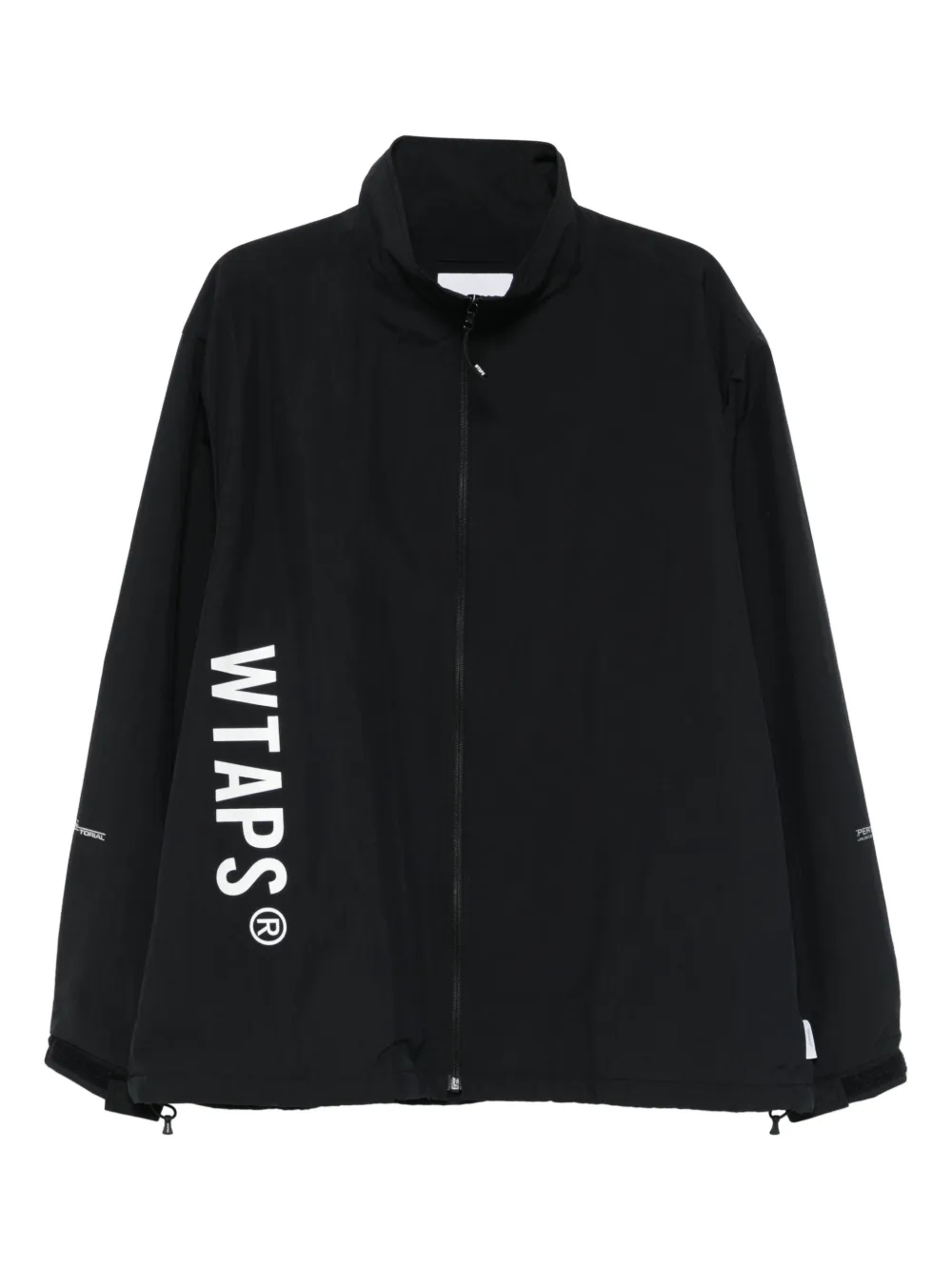 WTAPS logo-print windbreaker | Black | Image 1