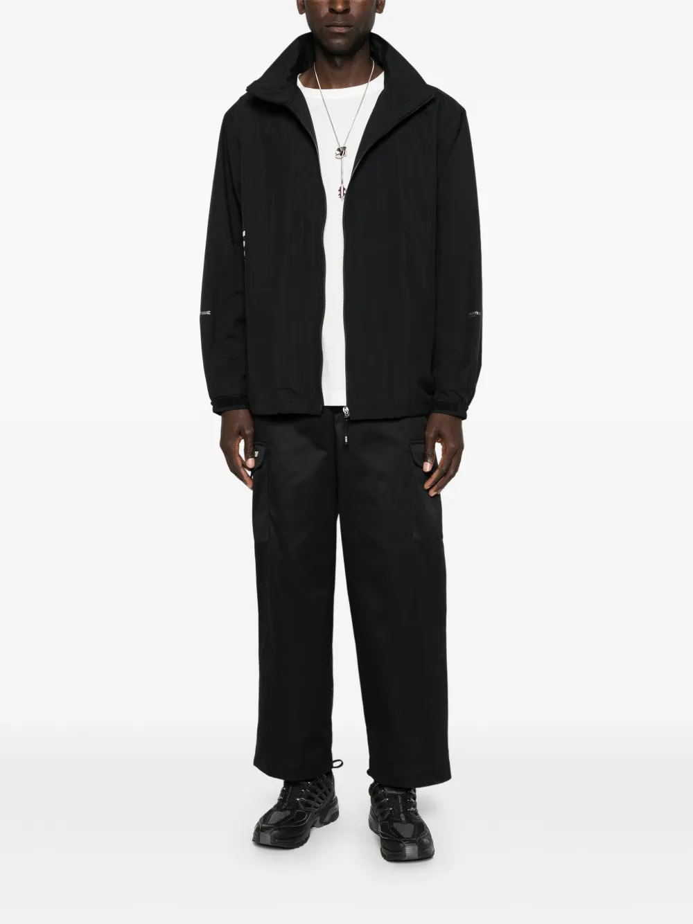 WTAPS logo-print windbreaker | Sport Jackets & Windbreakers | Image 2