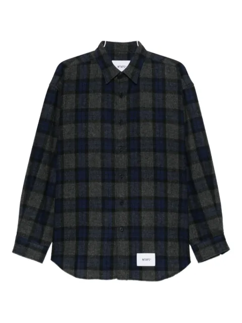 WTAPS flannel buttoned shirt