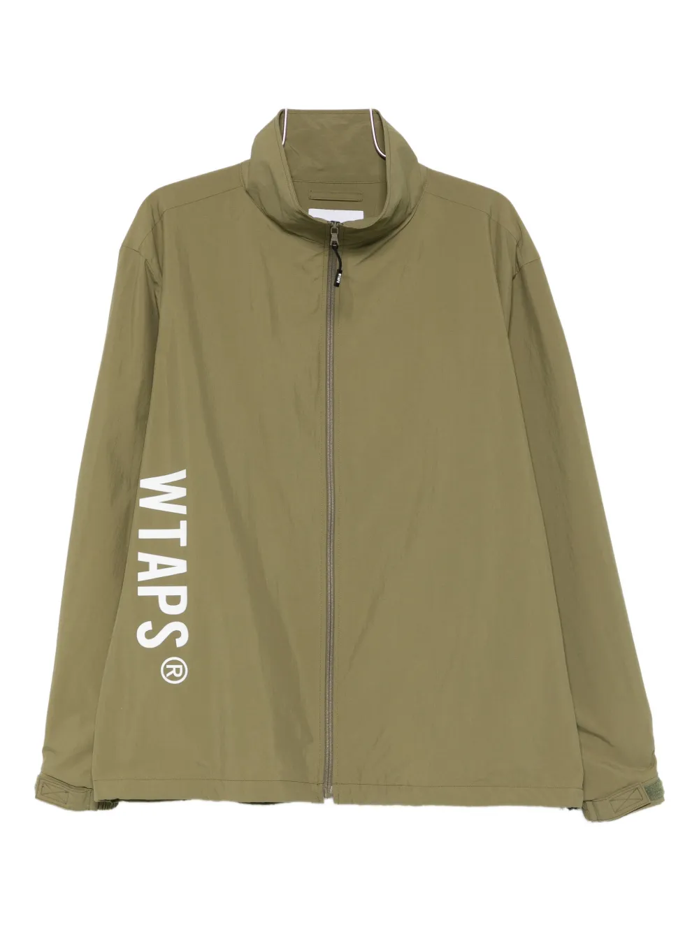 WTAPS logo-print windbreaker | Green | Image 1