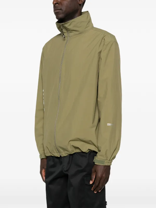 WTAPS logo-print Windbreaker | Green | FARFETCH JO