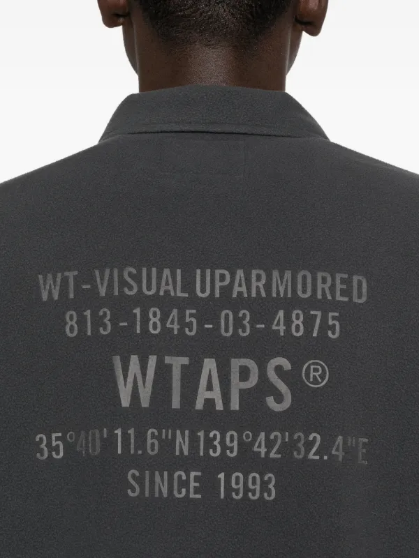 WTAPS Fleece Shirt | Grey | FARFETCH