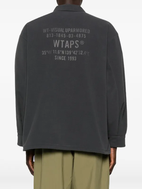 WTAPS フリース シャツ | グレー | FARFETCH JP