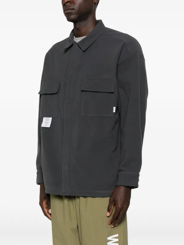 WTAPS フリース シャツ | グレー | FARFETCH JP