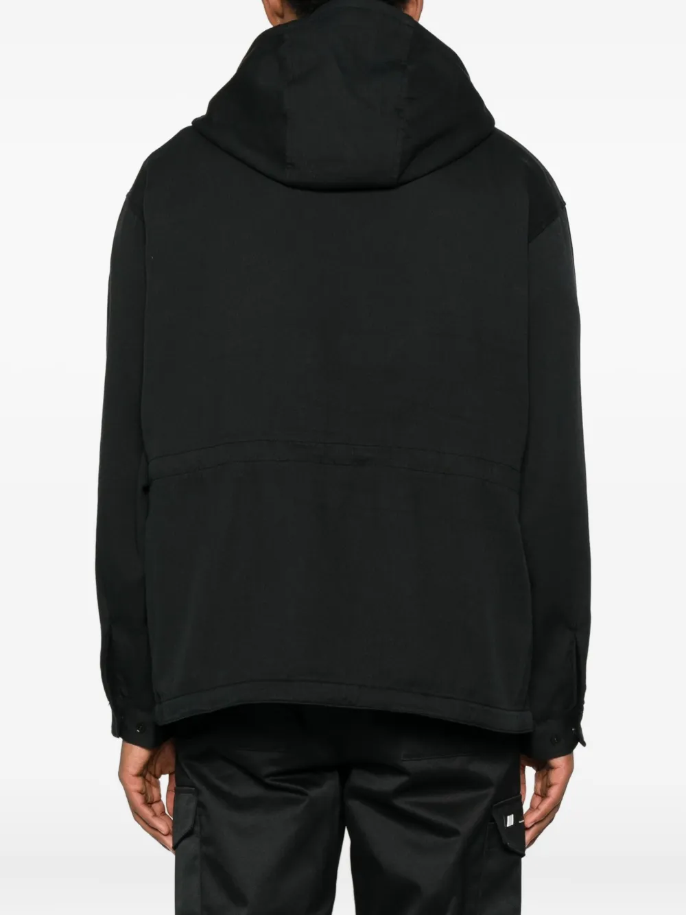 Wtaps Multi-pocket Hoodie In Black
