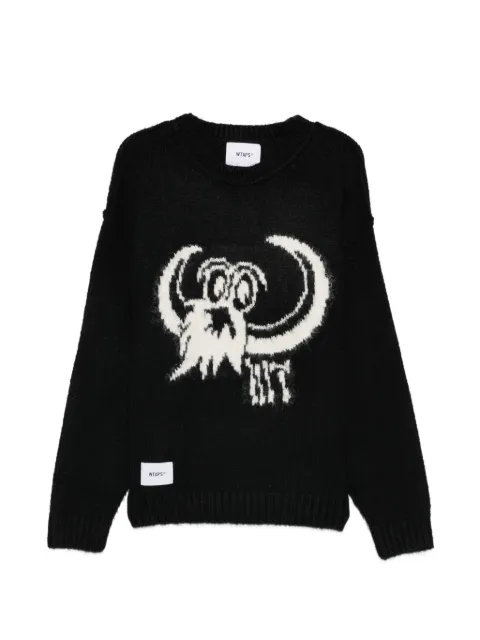 WTAPS graphic crew-neck sweater