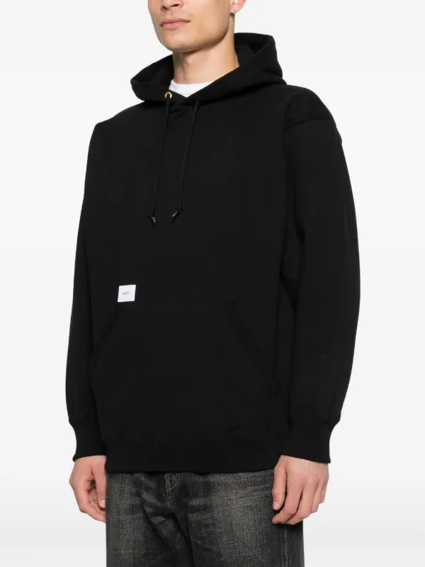 WTAPS Sign-YD Cotton Hoodie | Black | FARFETCH