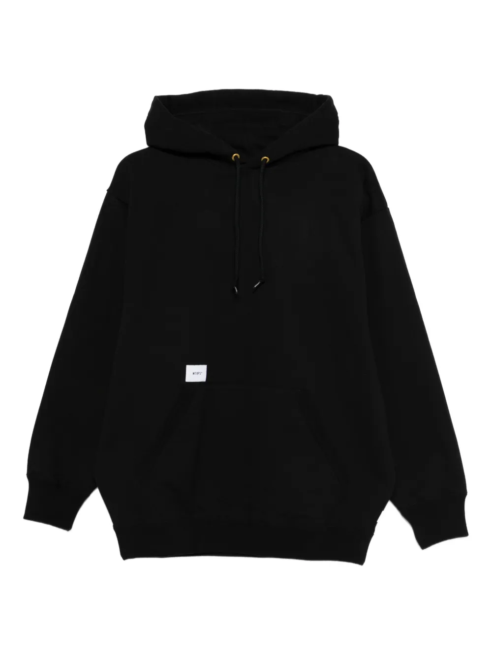 WTAPS Sign-YD cotton hoodie - Black