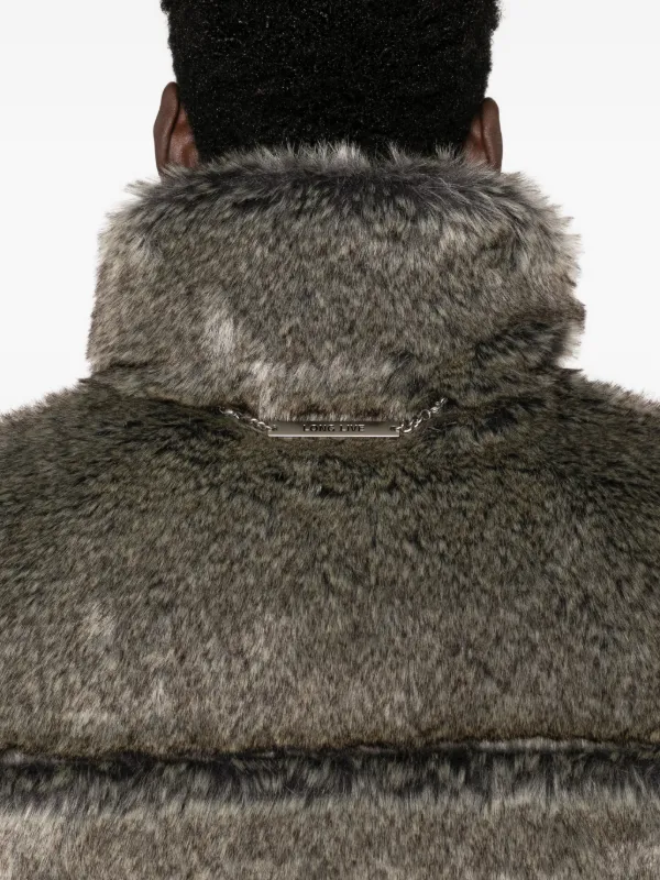 WTAPS エコファー ボンバージャケット | グレー | FARFETCH JP