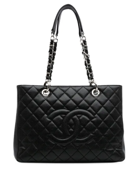 CHANEL Pre-Owned 2011 Caviar Grand Shopping tote bag