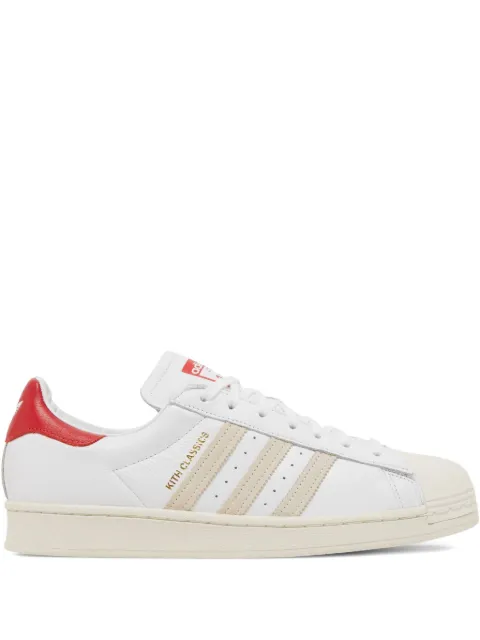 adidas Superstar  leather-panelled sneakers