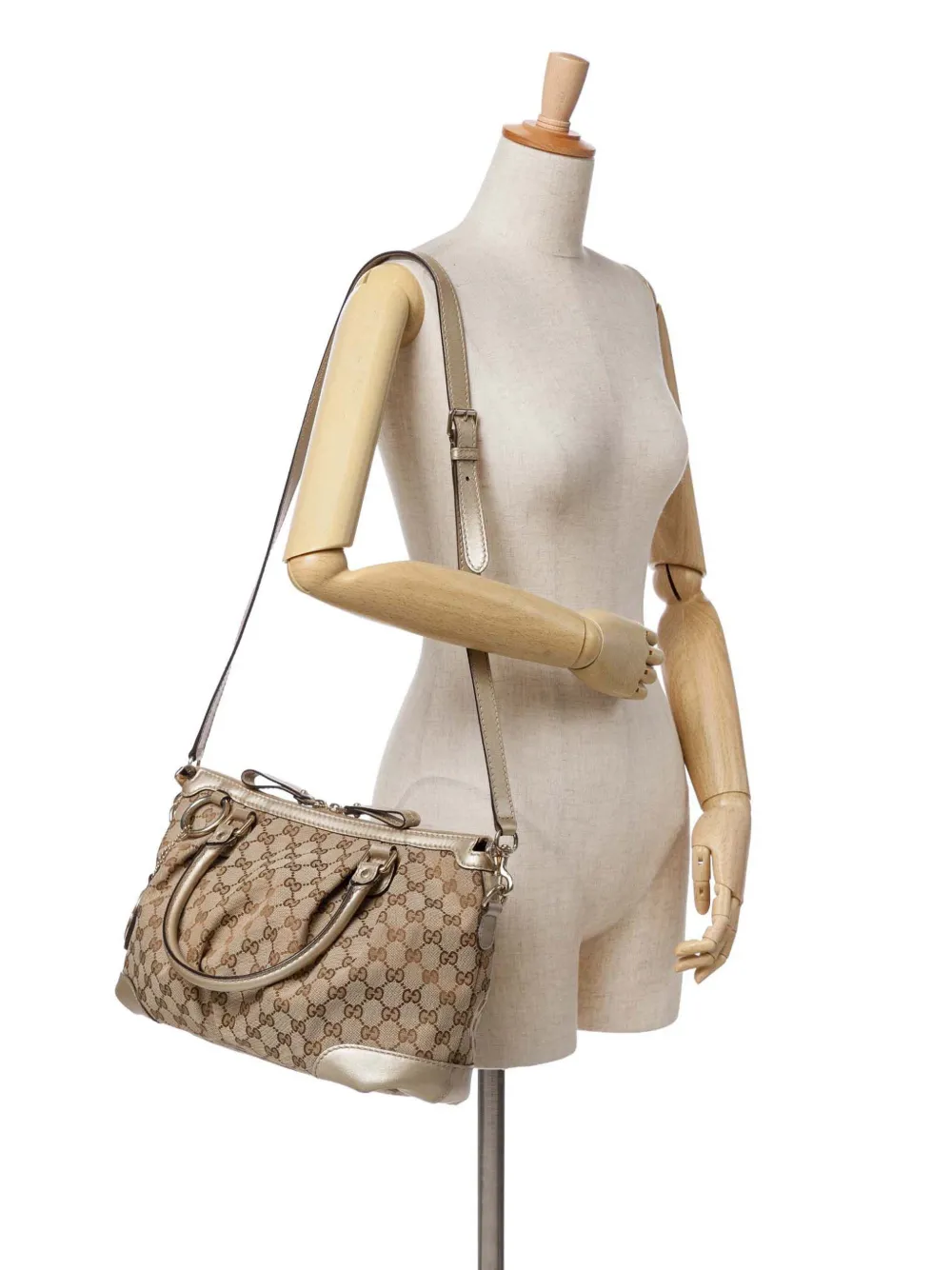 Gucci Pre-Owned 2016-2024 GG Canvas Sukey satchel | Pre-Owned | Image 2