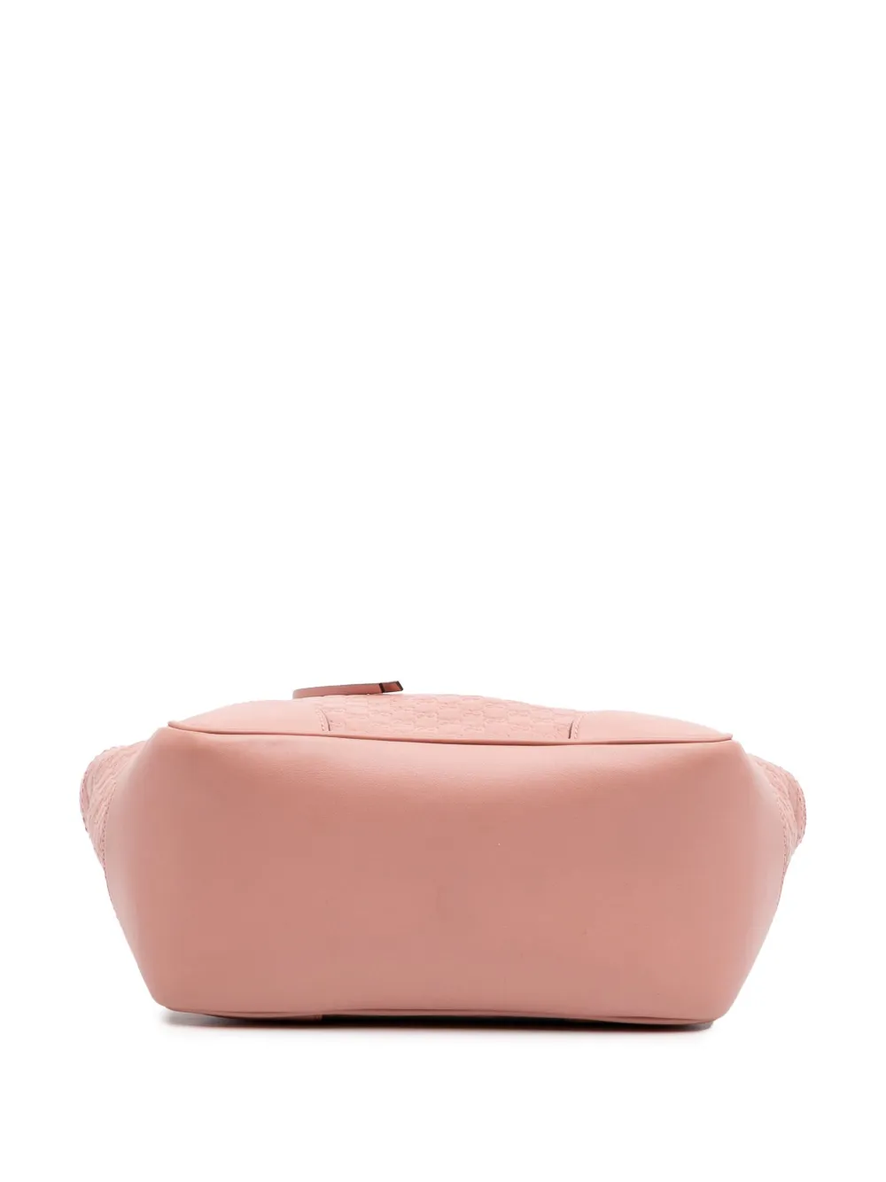 Pre-owned Gucci 2016-2024 Small Microssima Bree Satchel In Pink