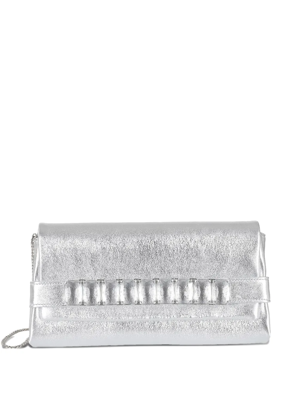 Jimmy Choo Kya clutch Zilver