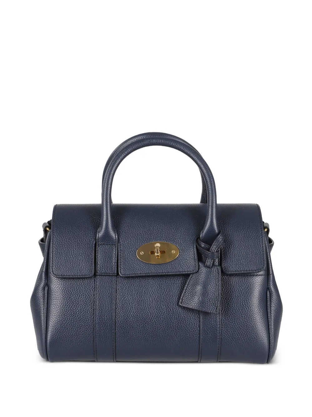 small Bayswater structured leather satchel bag