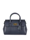 Mulberry small Bayswater structured leather satchel bag - Blue