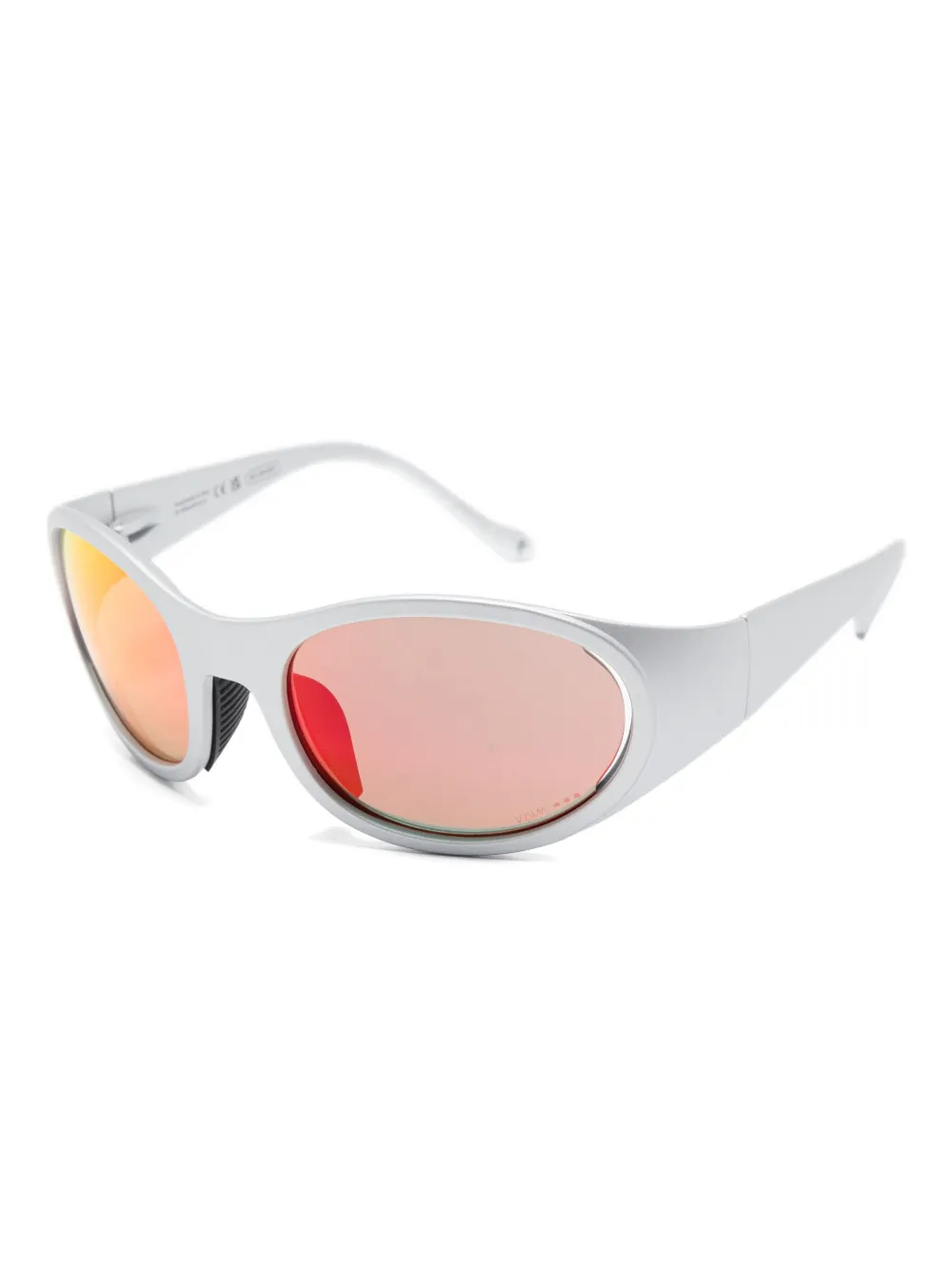 Alba Optics Anvma oval-frame sunglasses - Zilver
