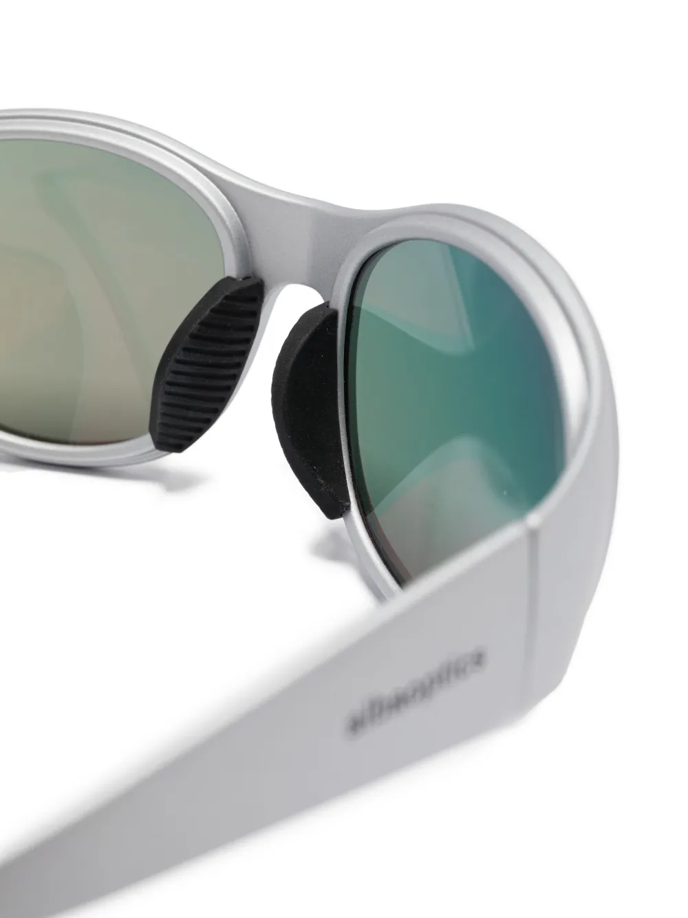 Alba Optics Anvma zonnebril met ovalen montuur Zilver