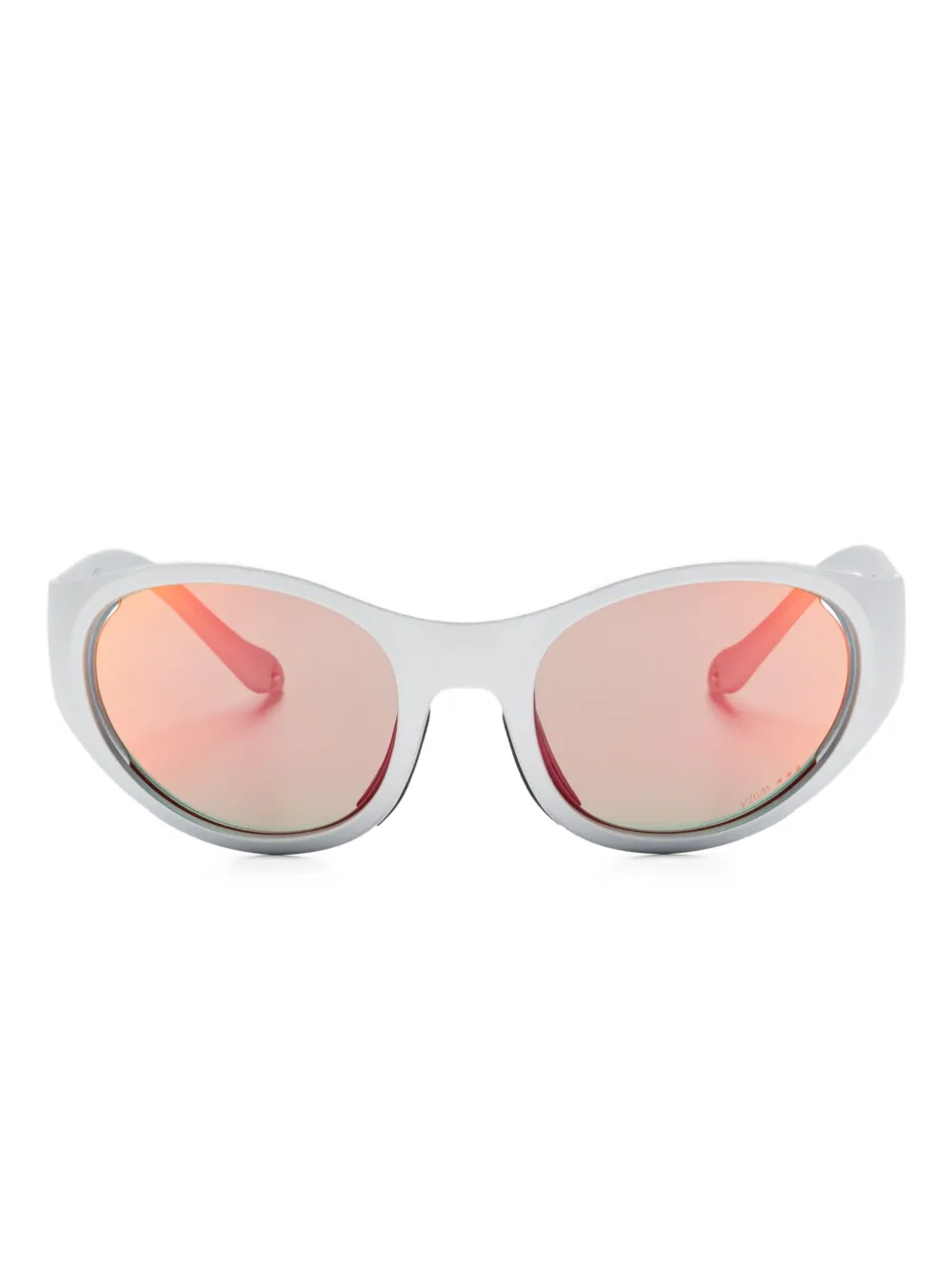 Alba Optics Anvma zonnebril met ovalen montuur Zilver