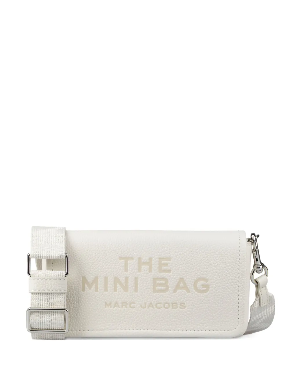 Marc Jacobs mini bag with logo print - ホワイト Marc Jacobs mini bag with logo print - ホワイト