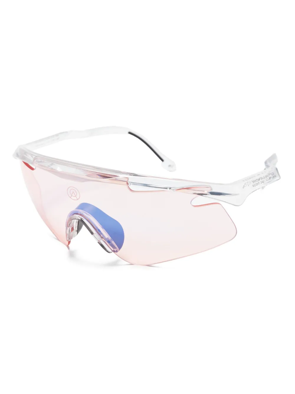 Alba Optics Mantra shield-frame sunglasses - Wit