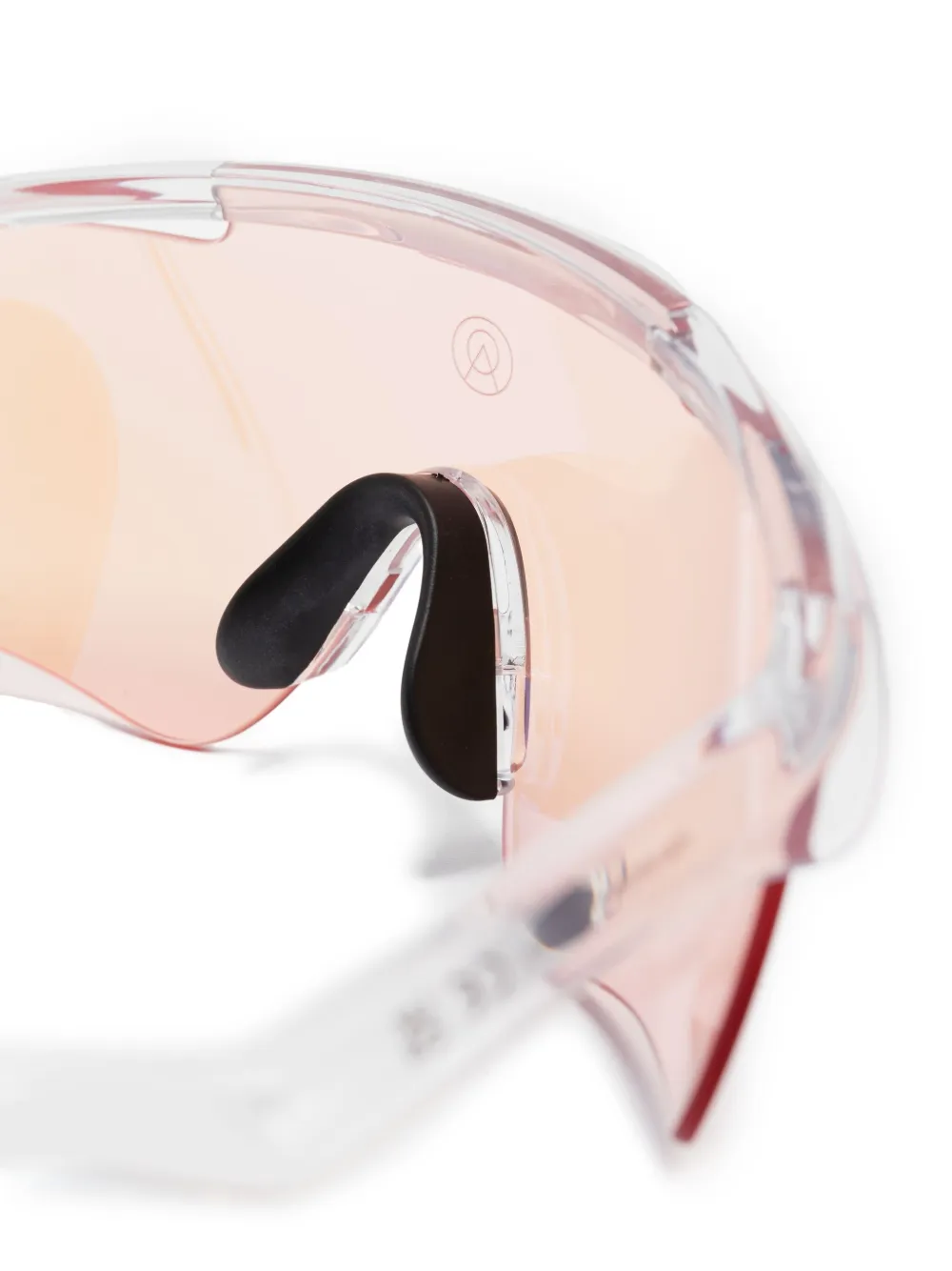 Alba Optics Mantra zonnebril met schild montuur Wit