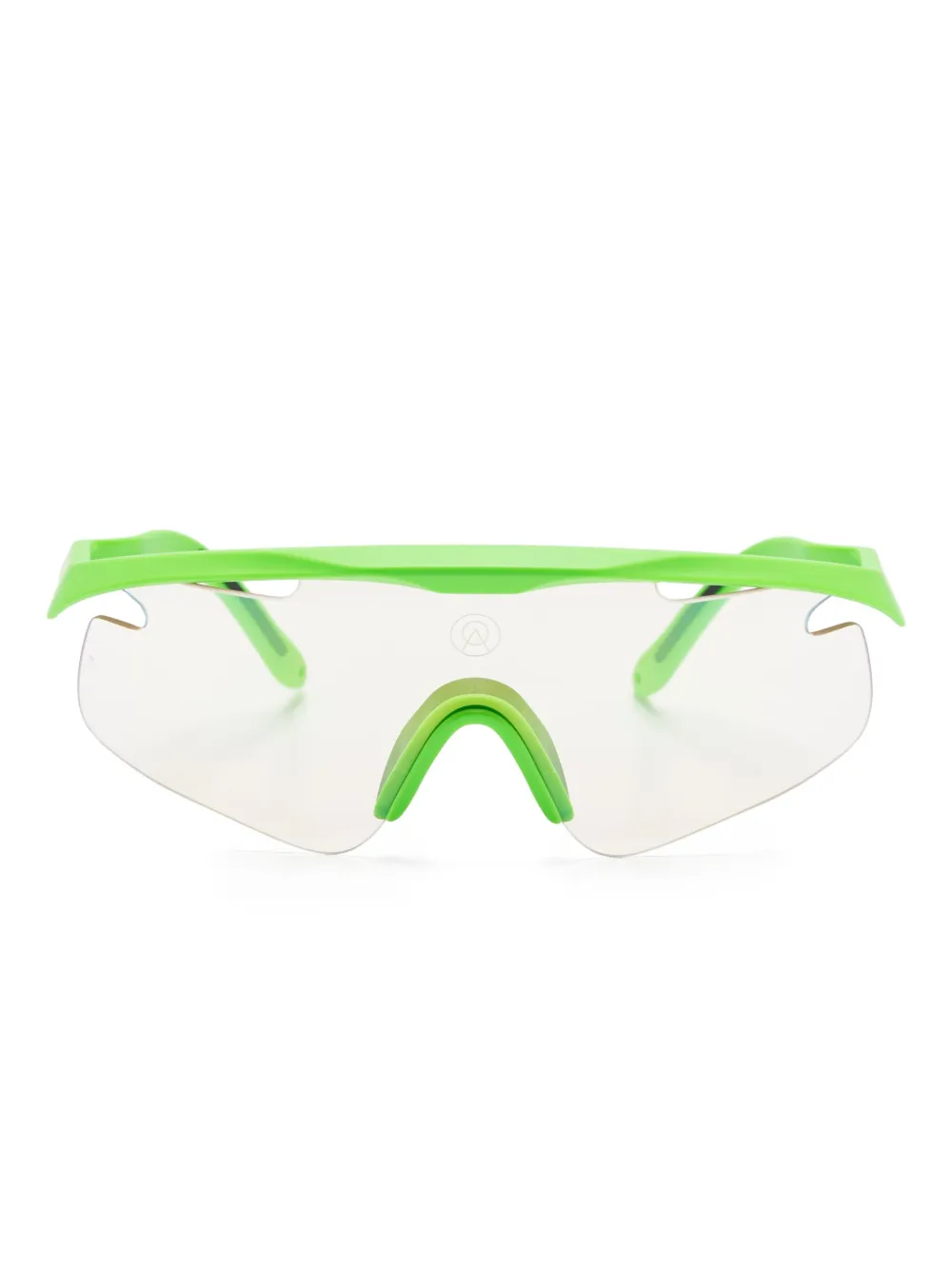 Alba Optics tra zonnebril met schild montuur Groen