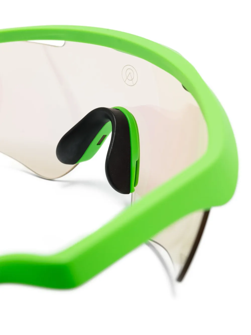 Alba Optics Mantra zonnebril met schild montuur Groen