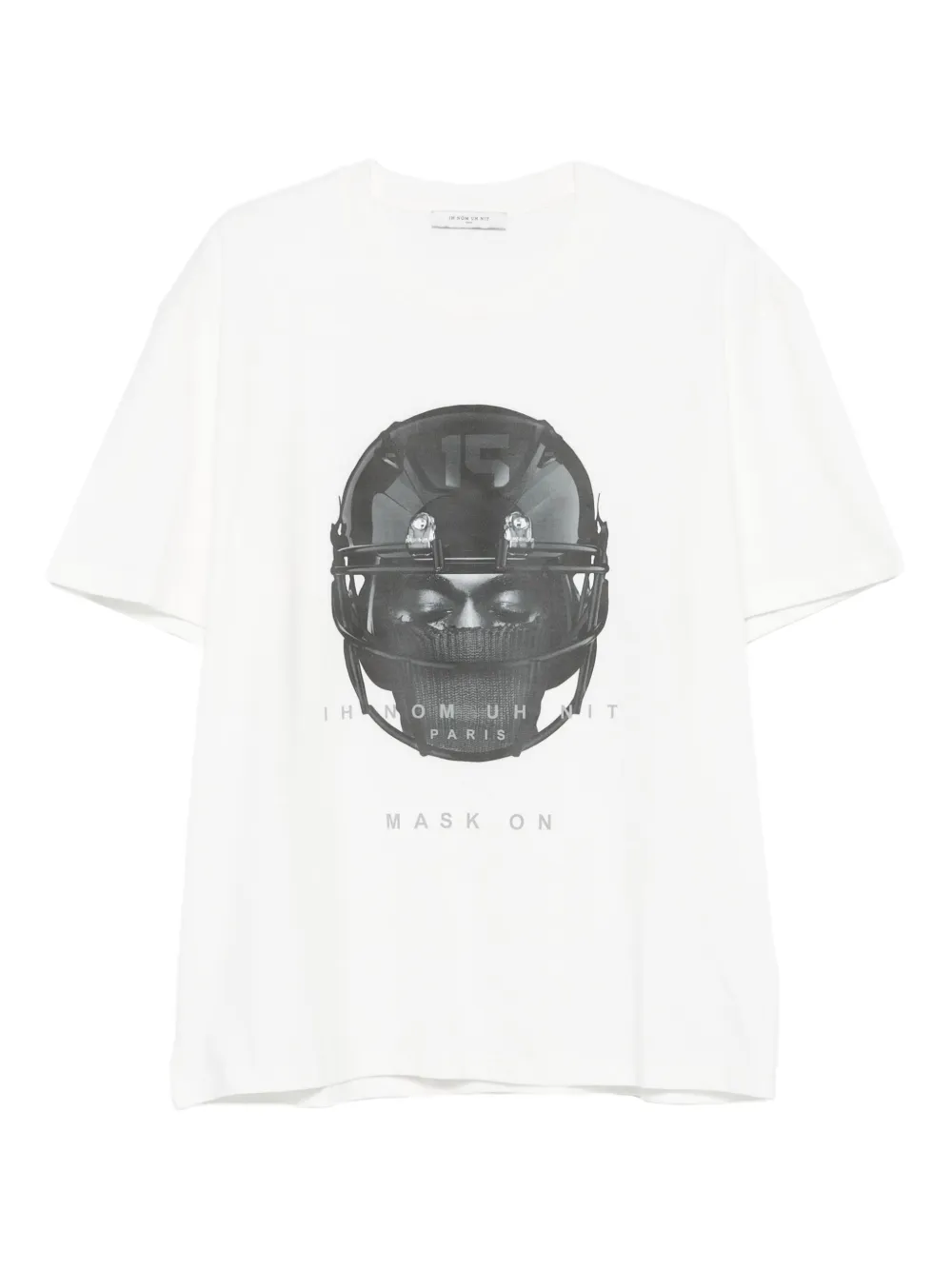 Ih Nom Uh Nit playera con estampado gráfico | blanco | Image 1