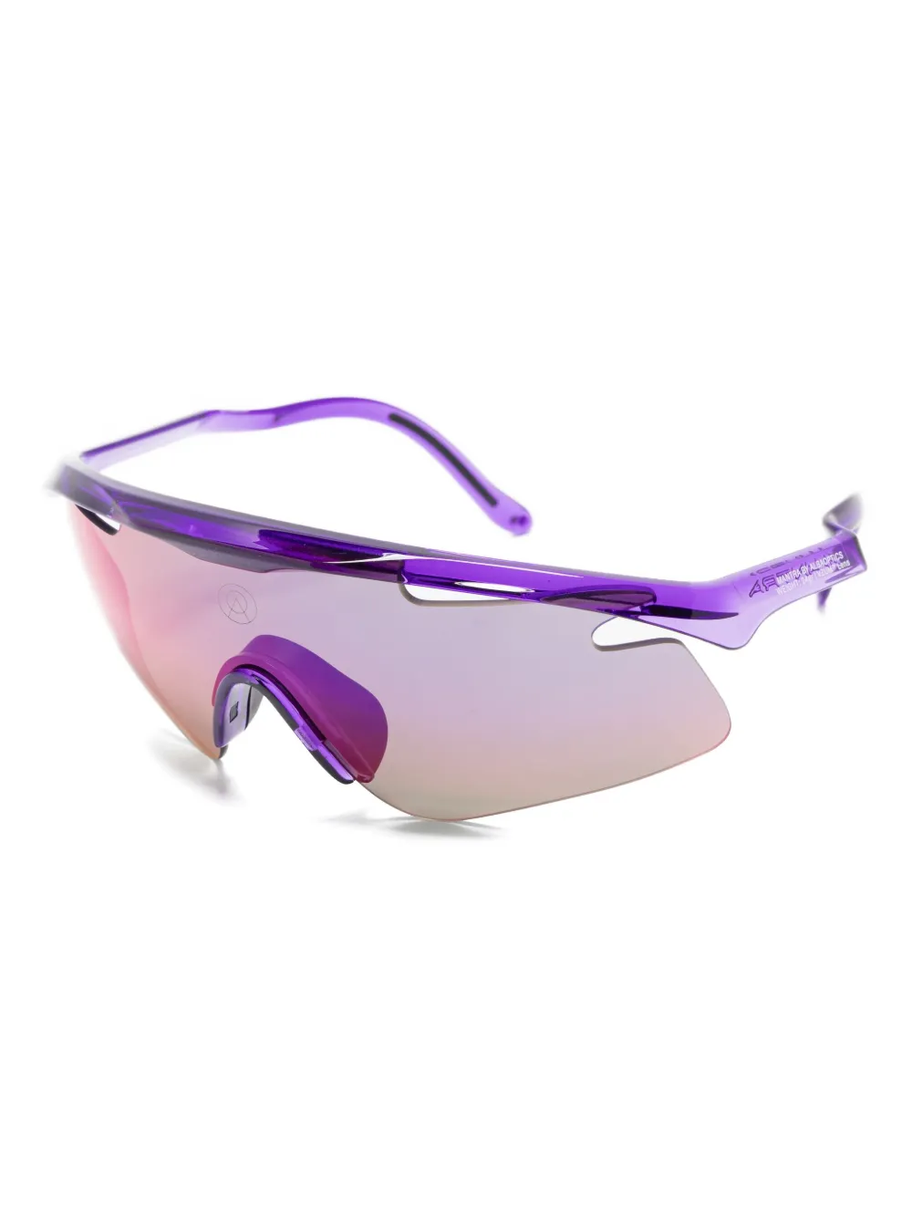 Alba Optics Mantra shield-frame sunglasses - Paars