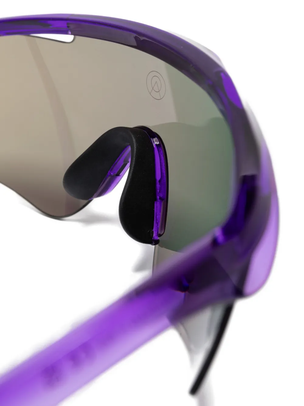 Alba Optics Mantra zonnebril met schild montuur Paars