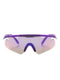 Alba Optics Mantra shield-frame sunglasses - Purple